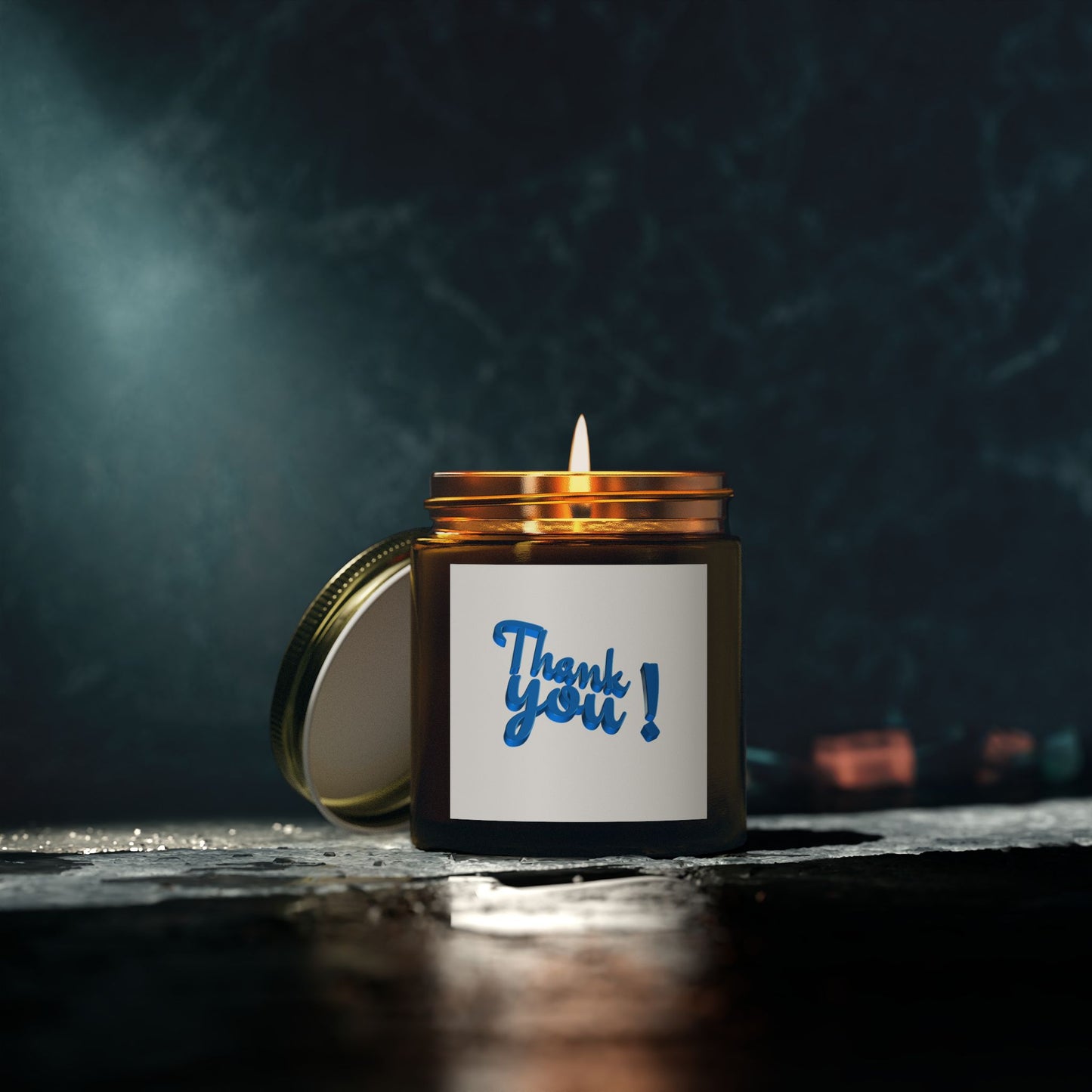Thank You Scented Candles | Coconut Apricot Wax | Gift for Any Occasion | Home Fragrance | Relaxation | Self-Care | Gift Idea | 4oz, 9oz