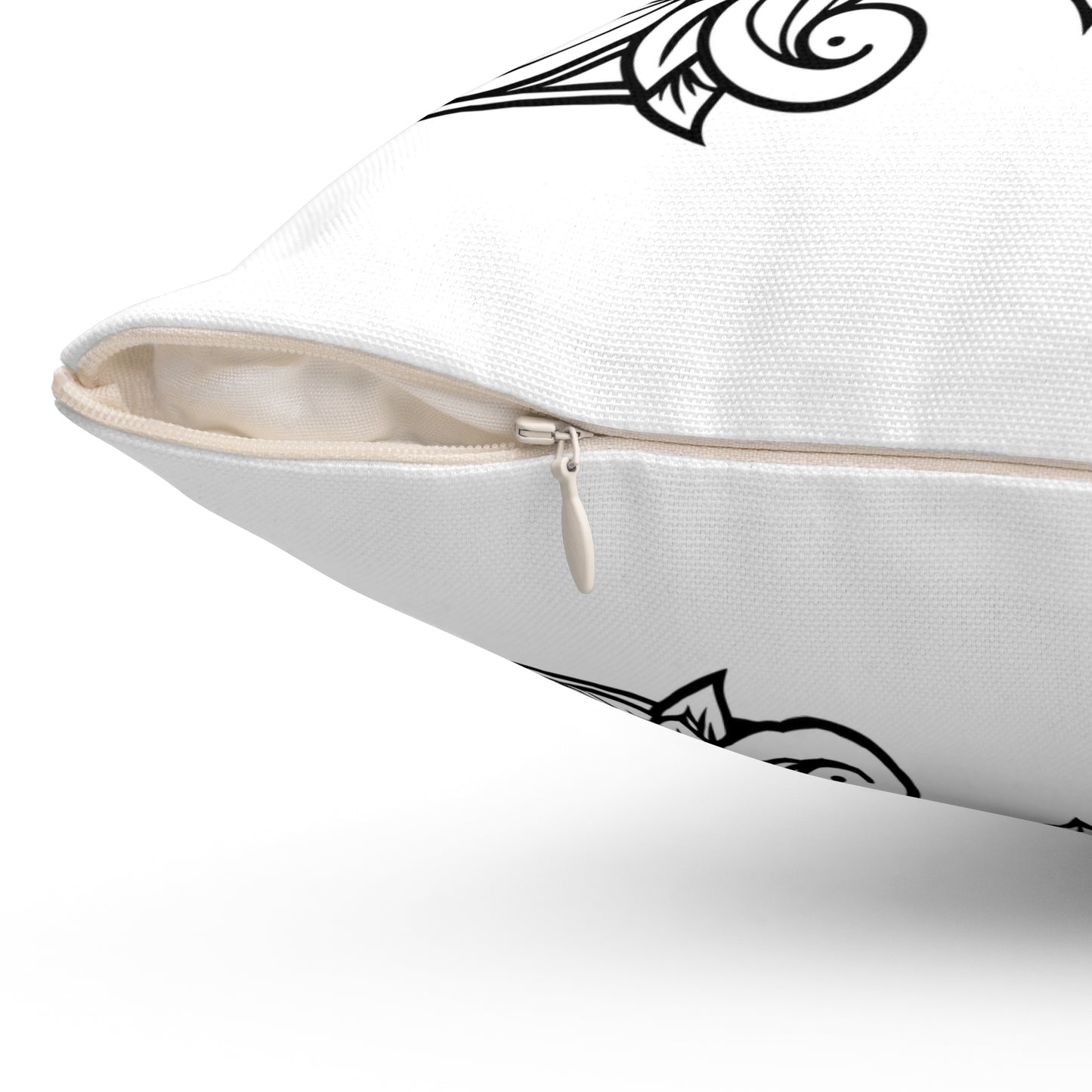Spun Polyester Square Pillow