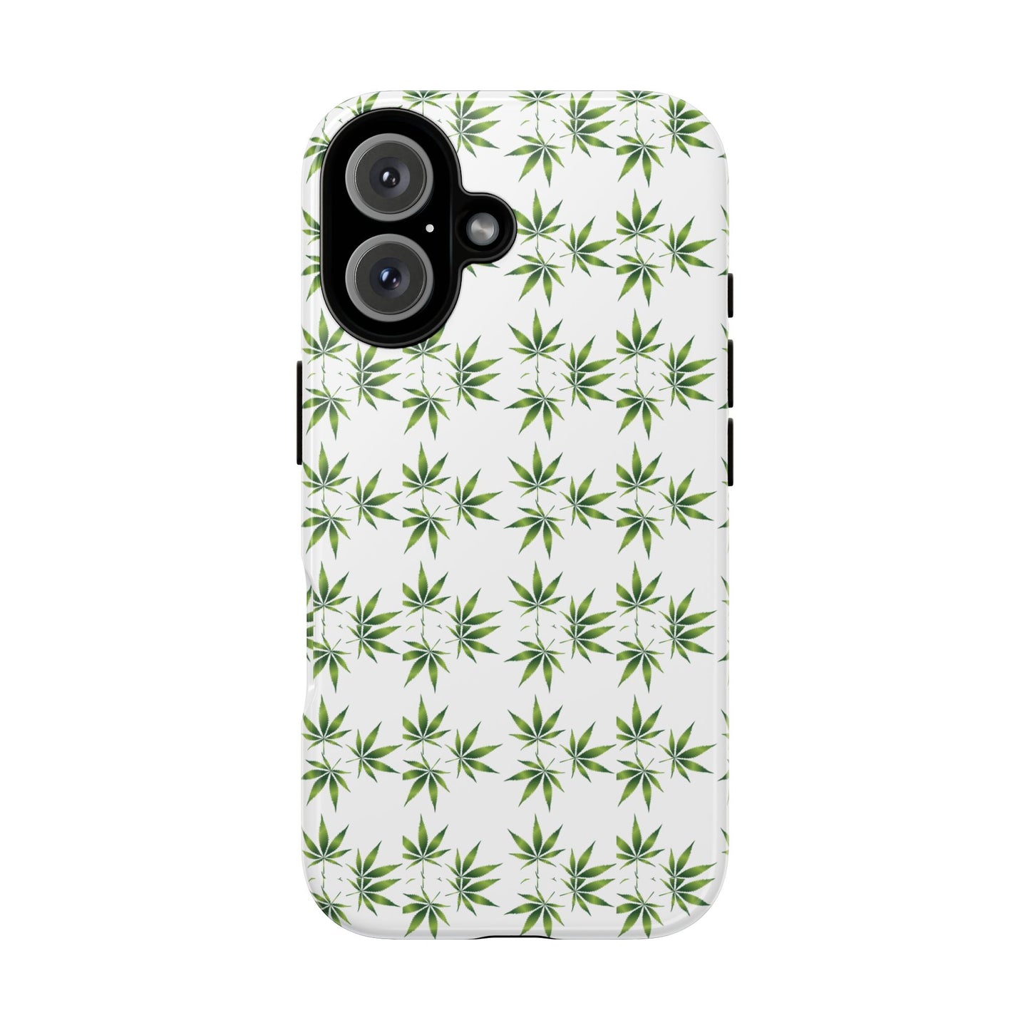 Stylish Phone Case with Cannabis Leaf Design, Durable Phone Cover, Gift for Stoner Friends, Unique Phone Accessory, Nature-Inspired Design