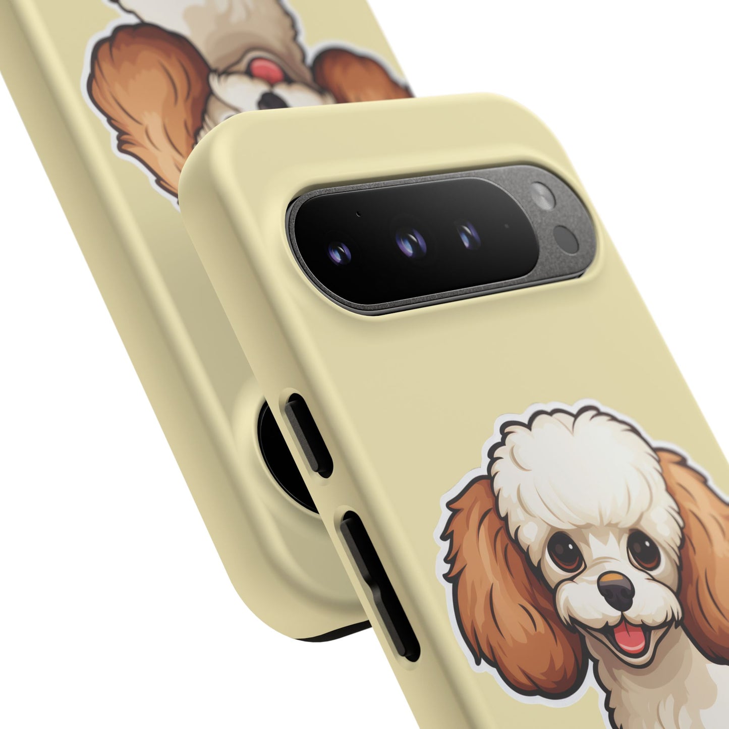 Cute Dog Phone Case, Pet Lover Gift, Custom Phone Cover, Cartoon Dog Case, Durable Phone Accessory