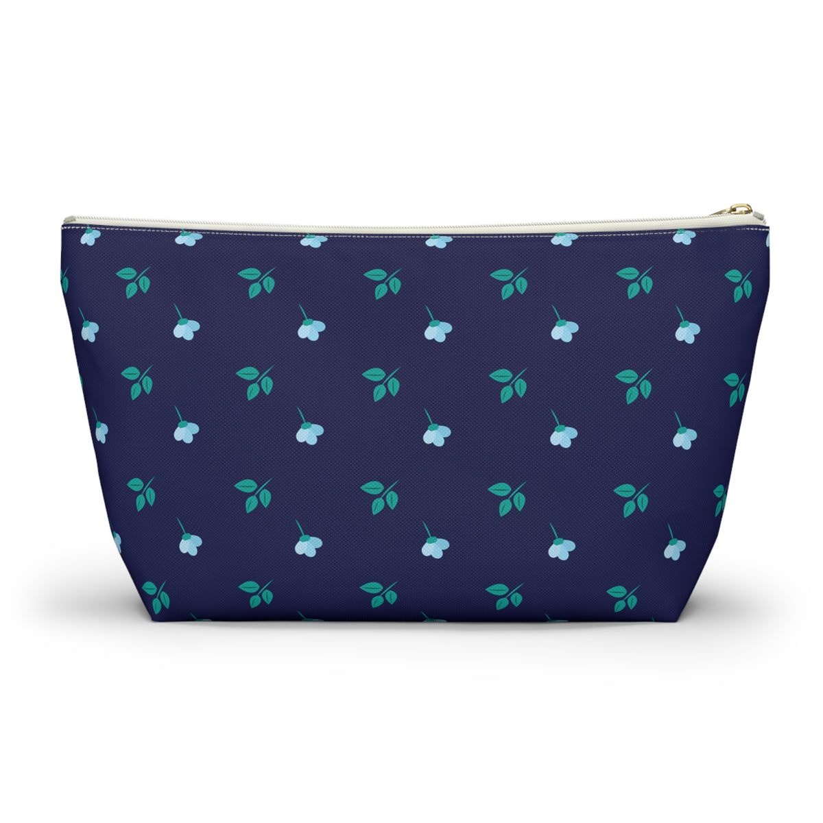 Floral Accessory Pouch, Botanical Makeup Bag, Travel Organizer, Gift for Her, Floral Design Pouch, Everyday Essentials