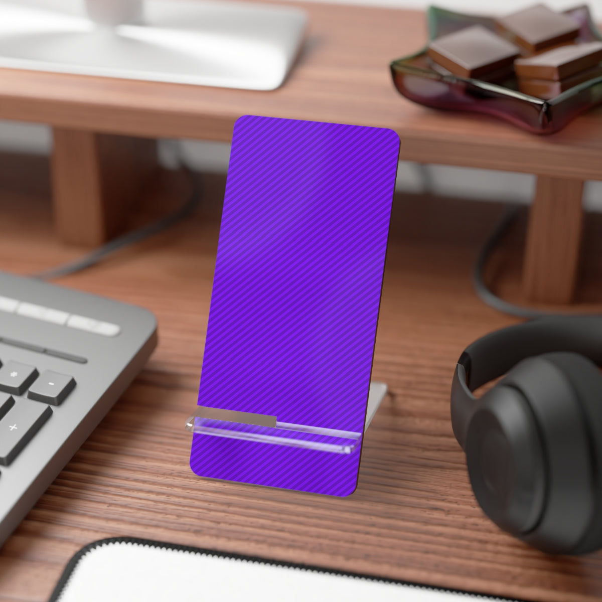 Stylish Mobile Display Stand for Smartphones - Perfect for Home Office, School, Travel, Gifts, or Decorating!