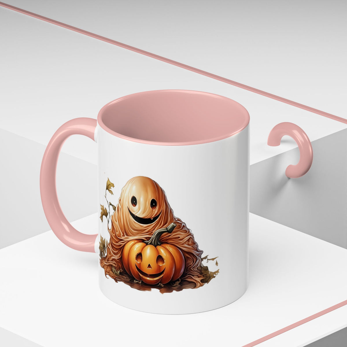 Whimsical Halloween Coffee Mug | Pumpkin-Inspired Drinkware, Cute Fall Decor, Gift for Pumpkin Lovers, Cozy Autumn Vibe