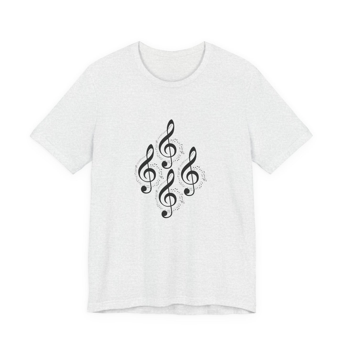 Musical Notes Tee - Perfect for Music Lovers, Casual Wear, Concerts, Festivals, Unique Gift Idea
