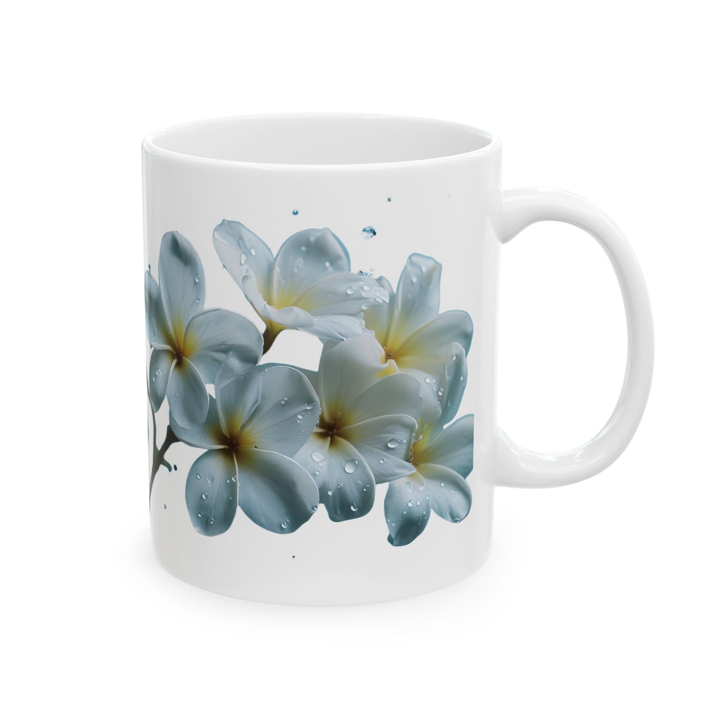 Elegant Floral Ceramic Mug