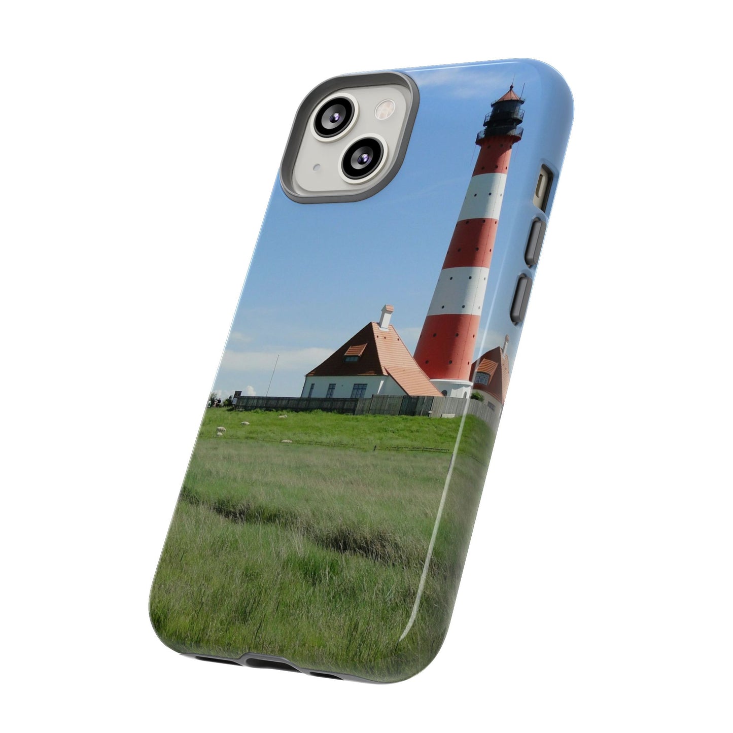 Lighthouse Phone Case - Coastal Vibes, Nautical Gift, Ocean Lover Accessory, Beach Aesthetic, Customizable Design