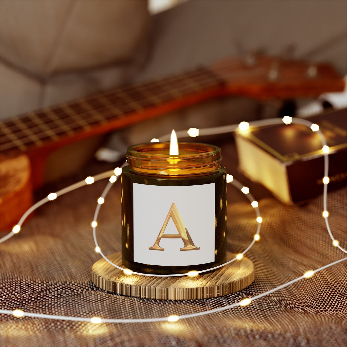 Personalized Scented Candles | Coconut Apricot Wax | Customizable Gifts for Home Decor, Self-Care, Birthdays, or Holidays