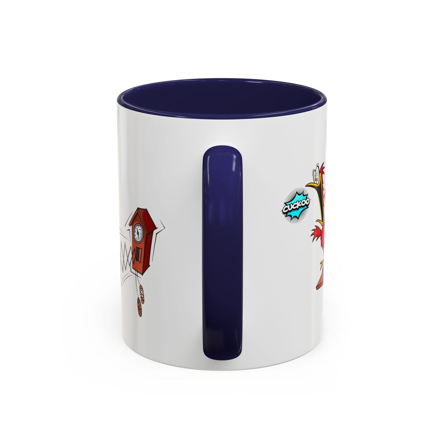 Whimsical Cuckoo Coffee Mug, Fun Gift for Bird Lovers