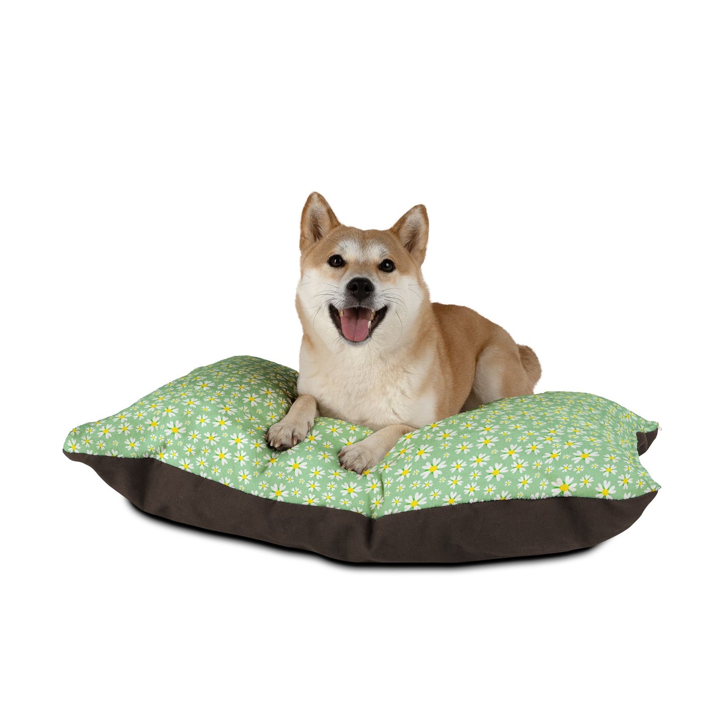 Floral Print Pet Bed, Comfortable Dog Bed, Cozy Cat Bed, Gift for Pet Lovers, Dog Couch, Decorative Pet Cushion