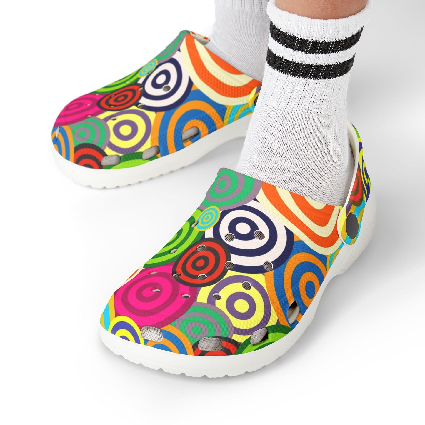 Colorful Kids' EVA Foam Clogs | Fun & Comfortable Footwear for Summer Adventures, Pool Days, Playtime, Gardening, Birthday Gifts