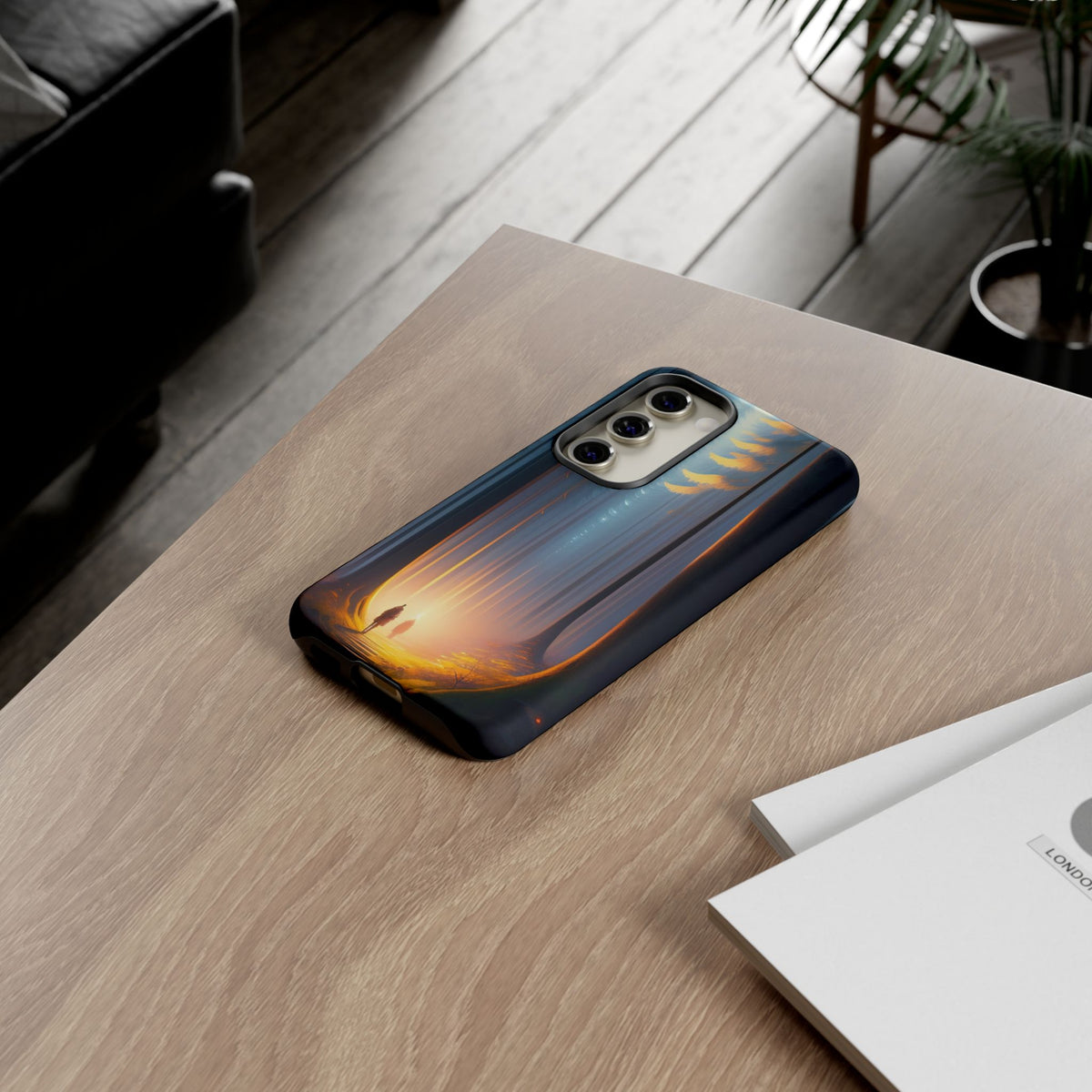 Phone Case — Mystical Forest Nightscape Protective Tough Case