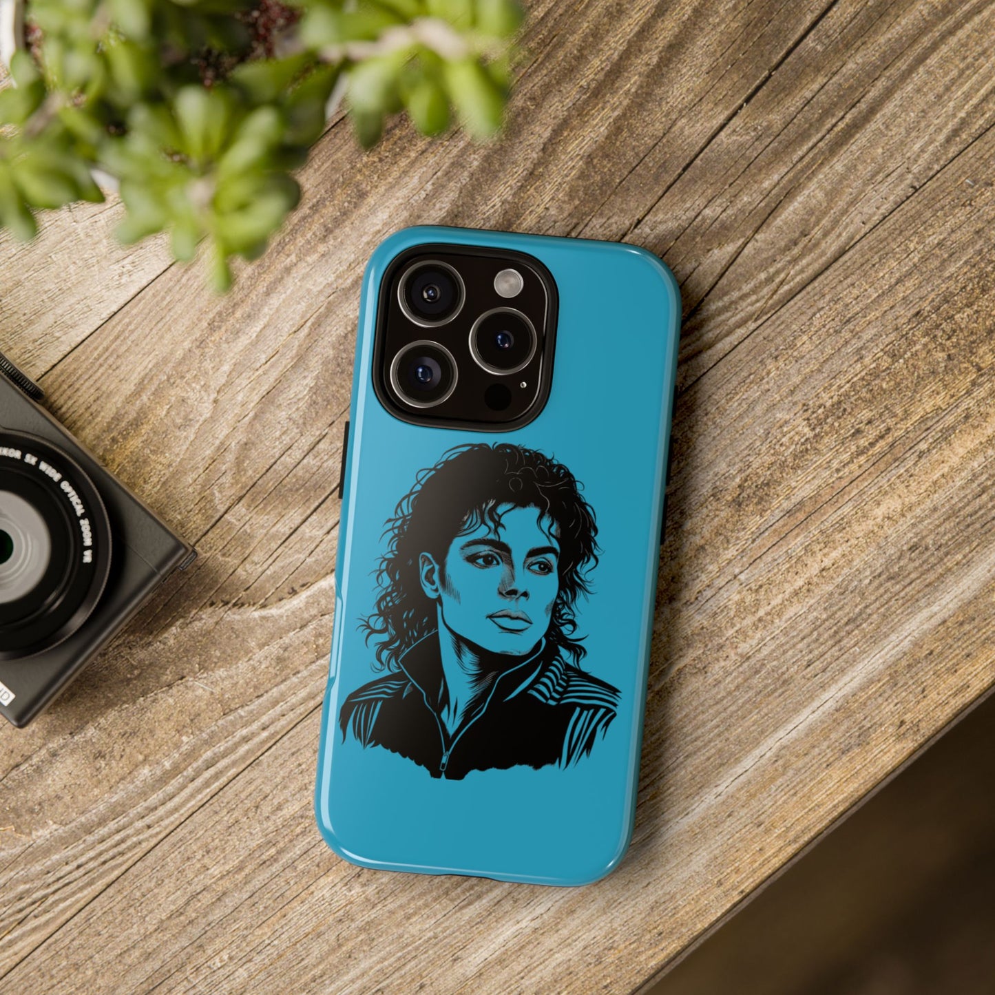 Michael Jackson Phone Case - Tough Cases, Pop Music Gifts, Retro Art, Unique Phone Accessories, Vintage Design