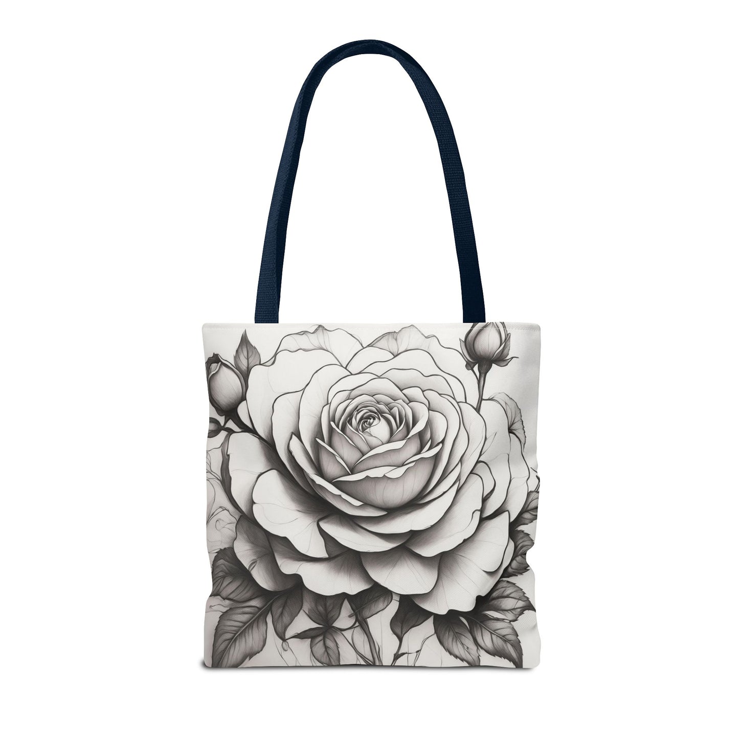 Elegant Floral Tote Bag, Garden Lover Gift, Shopping Bag, Art Print Tote, Mother's Day Gift, Eco-Friendly Canvas Bag