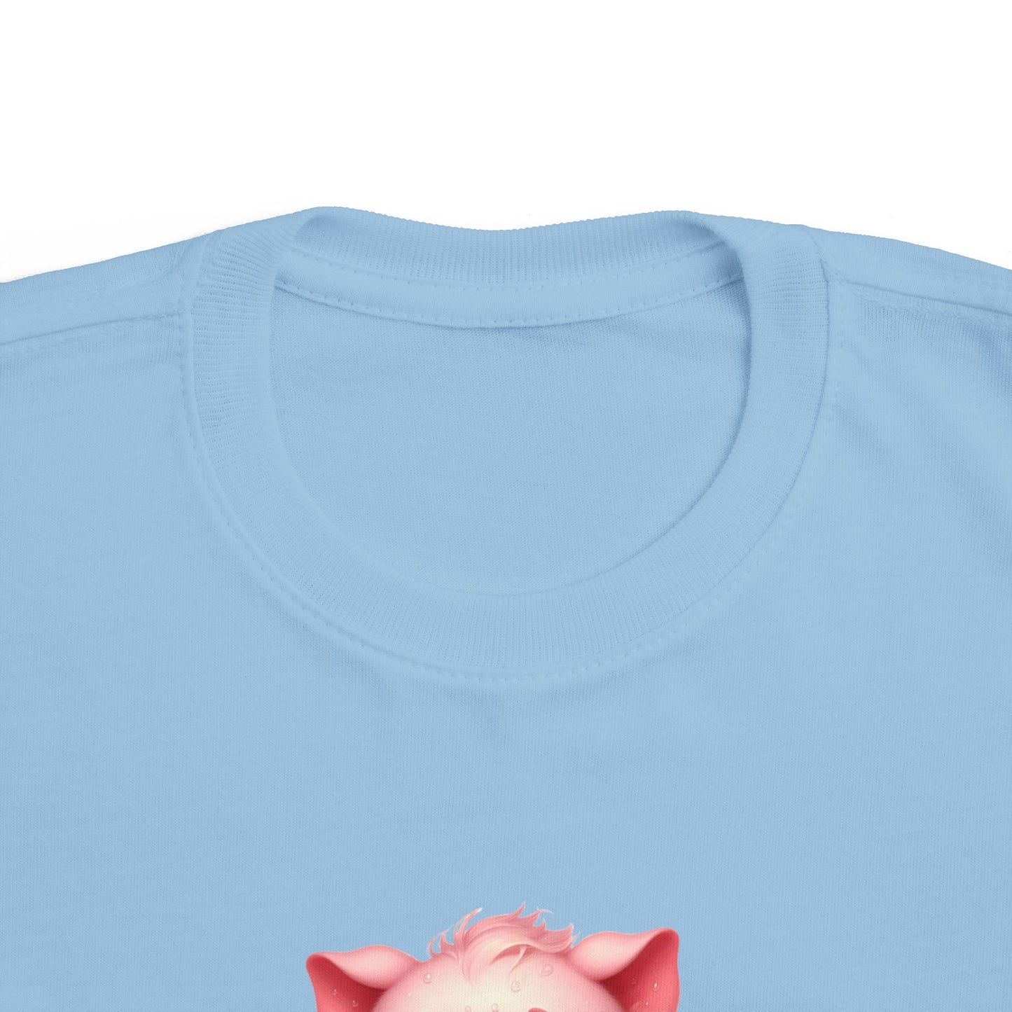 Cute Pig Toddler Tee, Adorable Animal Shirt for Kids, Perfect Baby Gift, Birthday Outfit, Playful Graphic Tee, Toddler Clothing