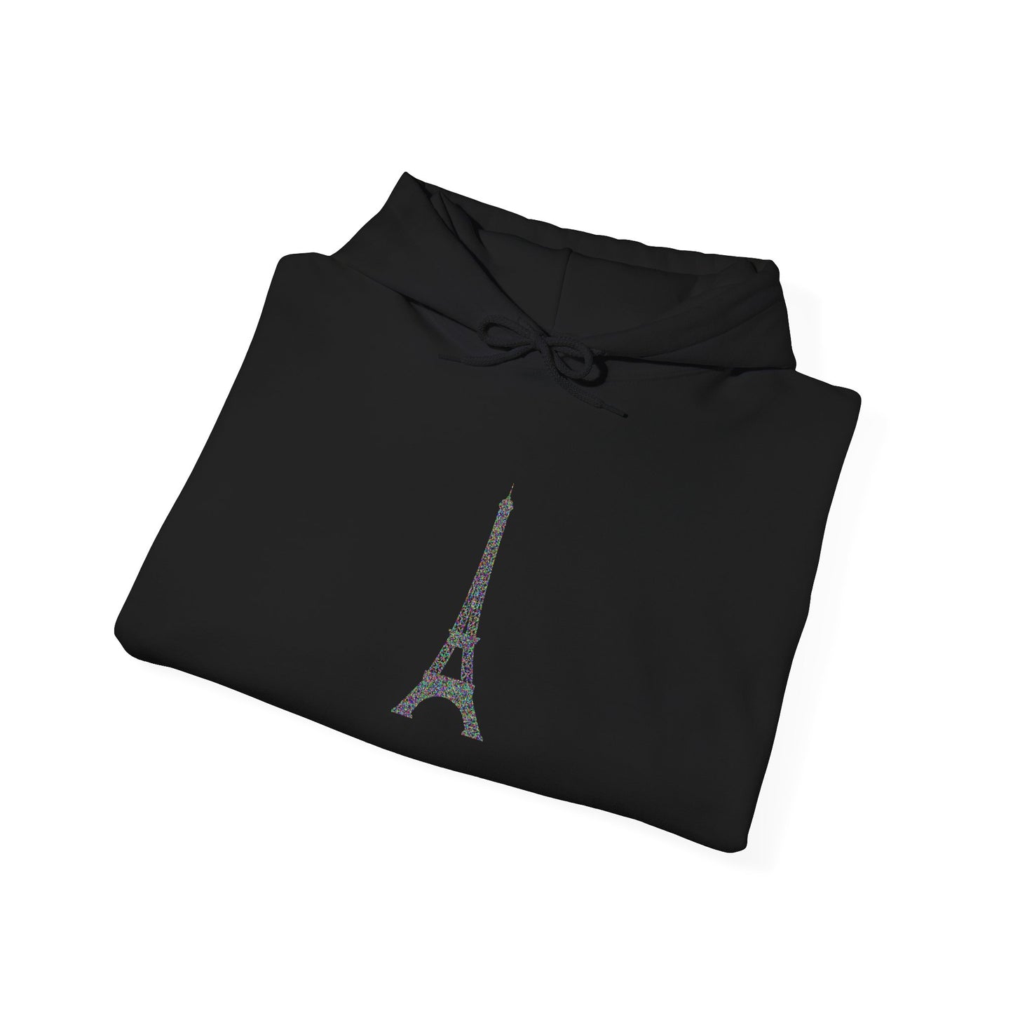 Parisian Style Hoodie - Cozy Unisex Sweatshirt with Eiffel Tower Design, Travel Gift, Streetwear, Casual Wear, Vacation Vibe