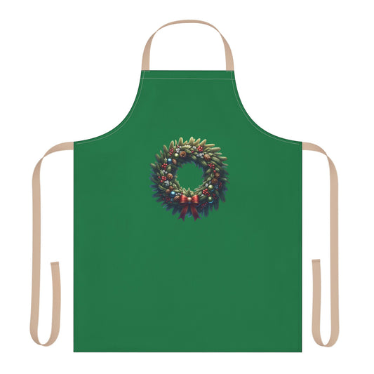 Apron, 5-Color Straps Christmas