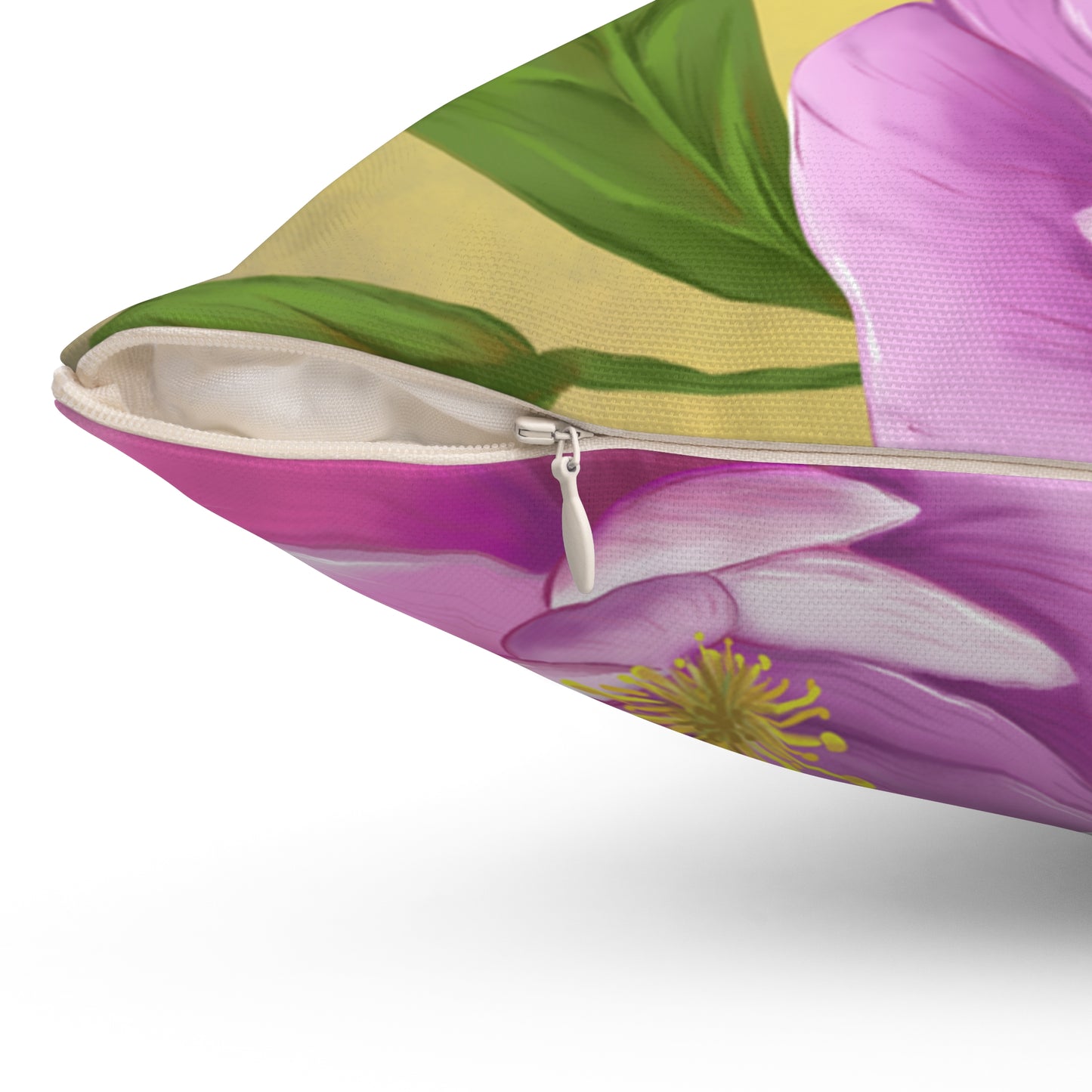 Spun Polyester Square Pillow