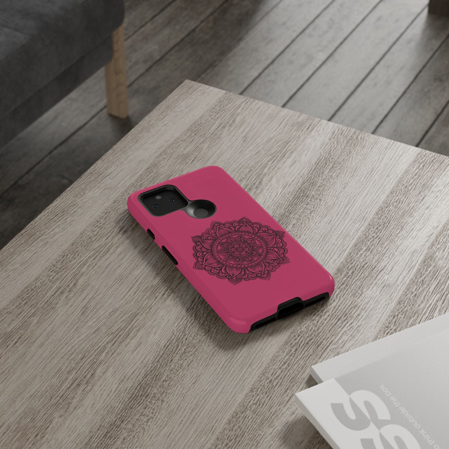 Vibrant Mandala Phone Case, Artistic Protection Cover, Gift for Her, Trendy Accessories, Birthday or Holiday Present