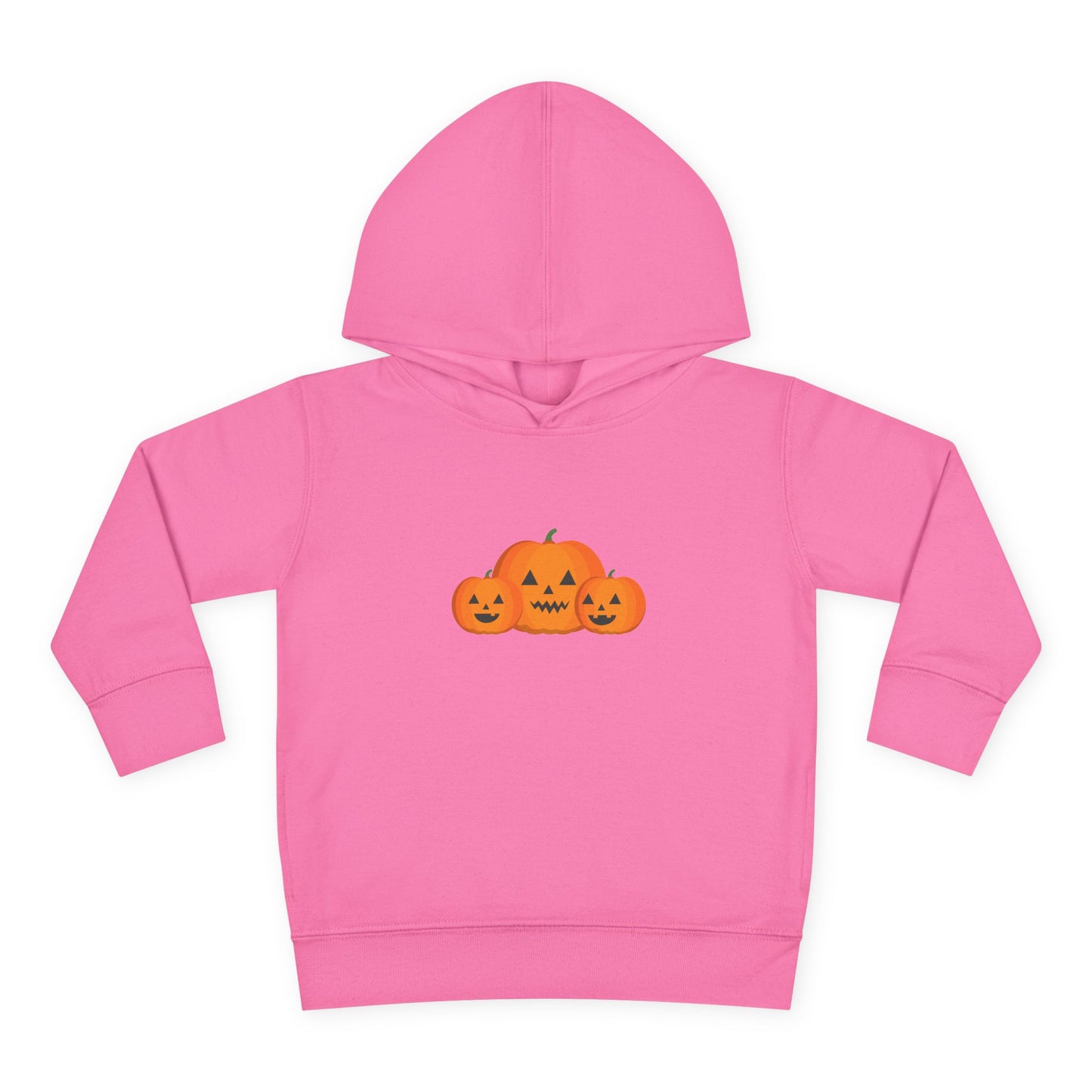 Halloween Pumpkin Toddler Hoodie, Cozy Autumn Wear, Kid's Holiday Sweatshirt, Fall Outfit, Trick-or-Treat Apparel