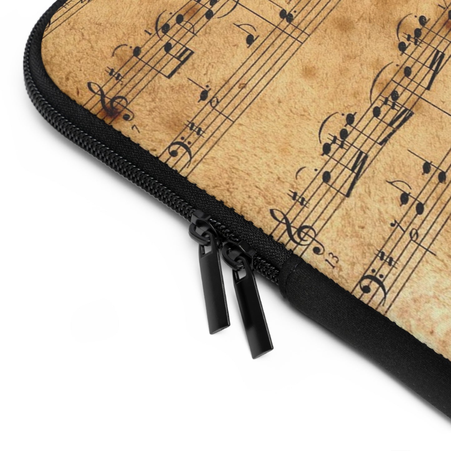 Vintage Music Laptop Sleeve with Violin Design, Music Lover Gift, Geeky Accessory, Musician Laptop Case, Unique Tech Sleeve
