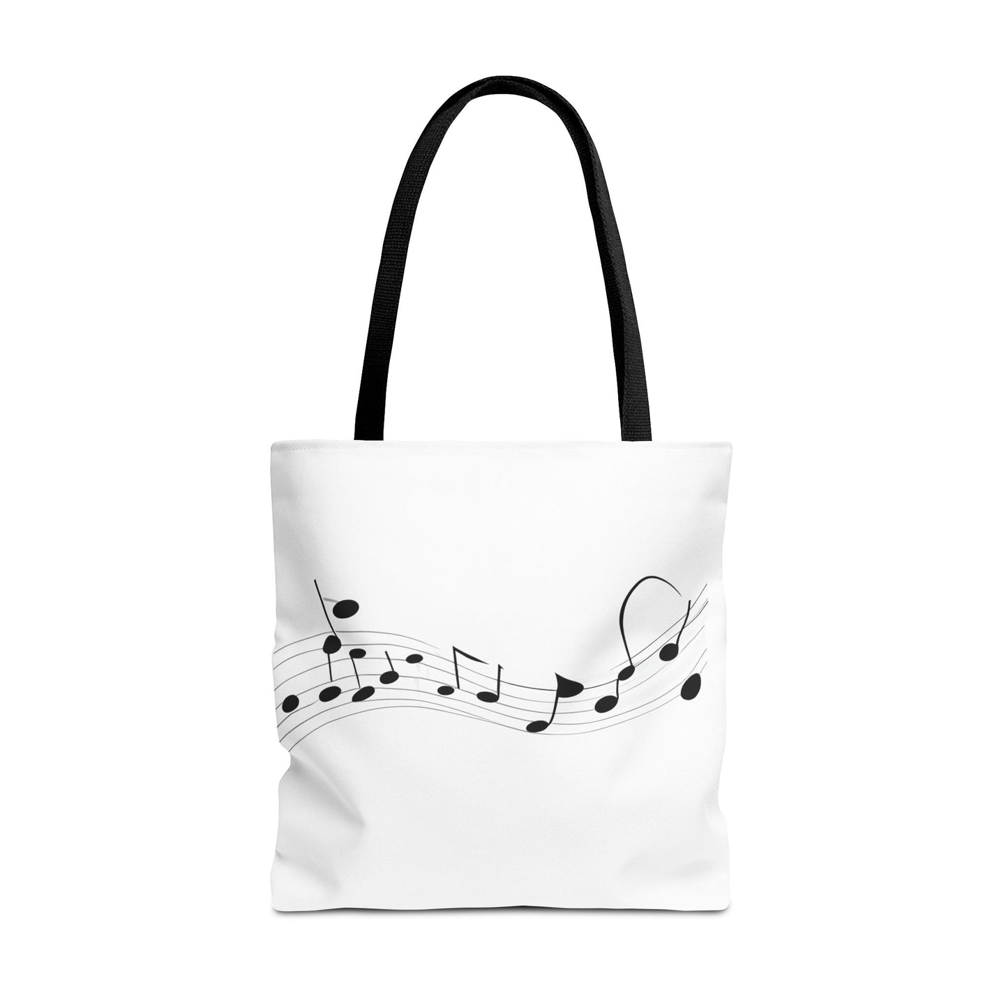 Musical Notes Tote Bag | Perfect for Music Lovers, Eco-Friendly Shopping