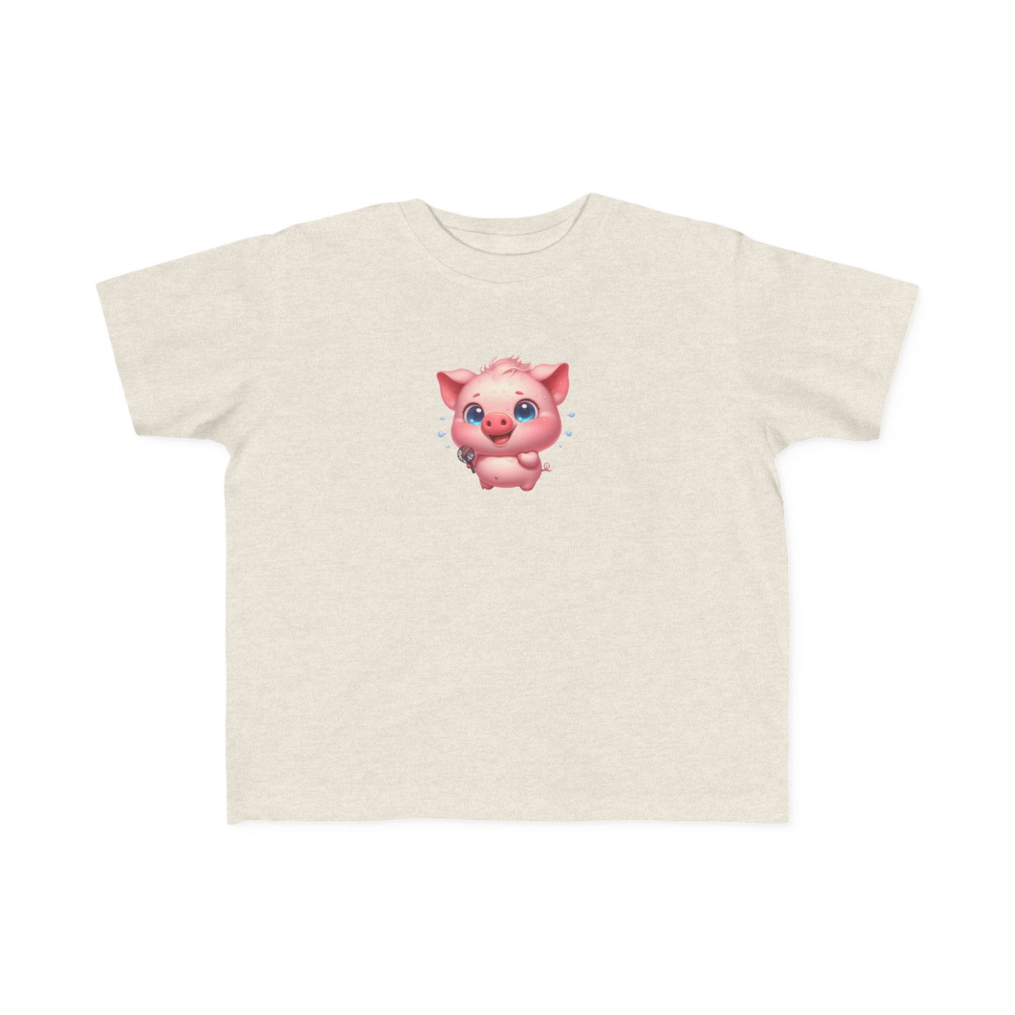 Cute Pig Toddler Tee, Adorable Animal Shirt for Kids, Perfect Baby Gift, Birthday Outfit, Playful Graphic Tee, Toddler Clothing