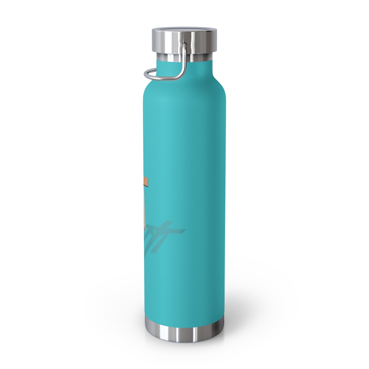 Inspirational Copper Vacuum Insulated Bottle, Faith, Style, Travel, Gifts, Christian
