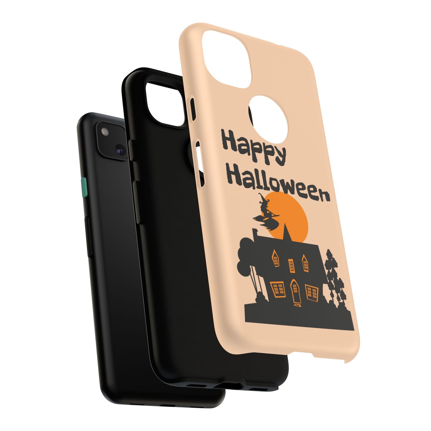 Halloween Phone Case, Spooky Mobile Cover, Tough Case for Phone, Witch Design, Fall Decor, Unique Gift for Halloween