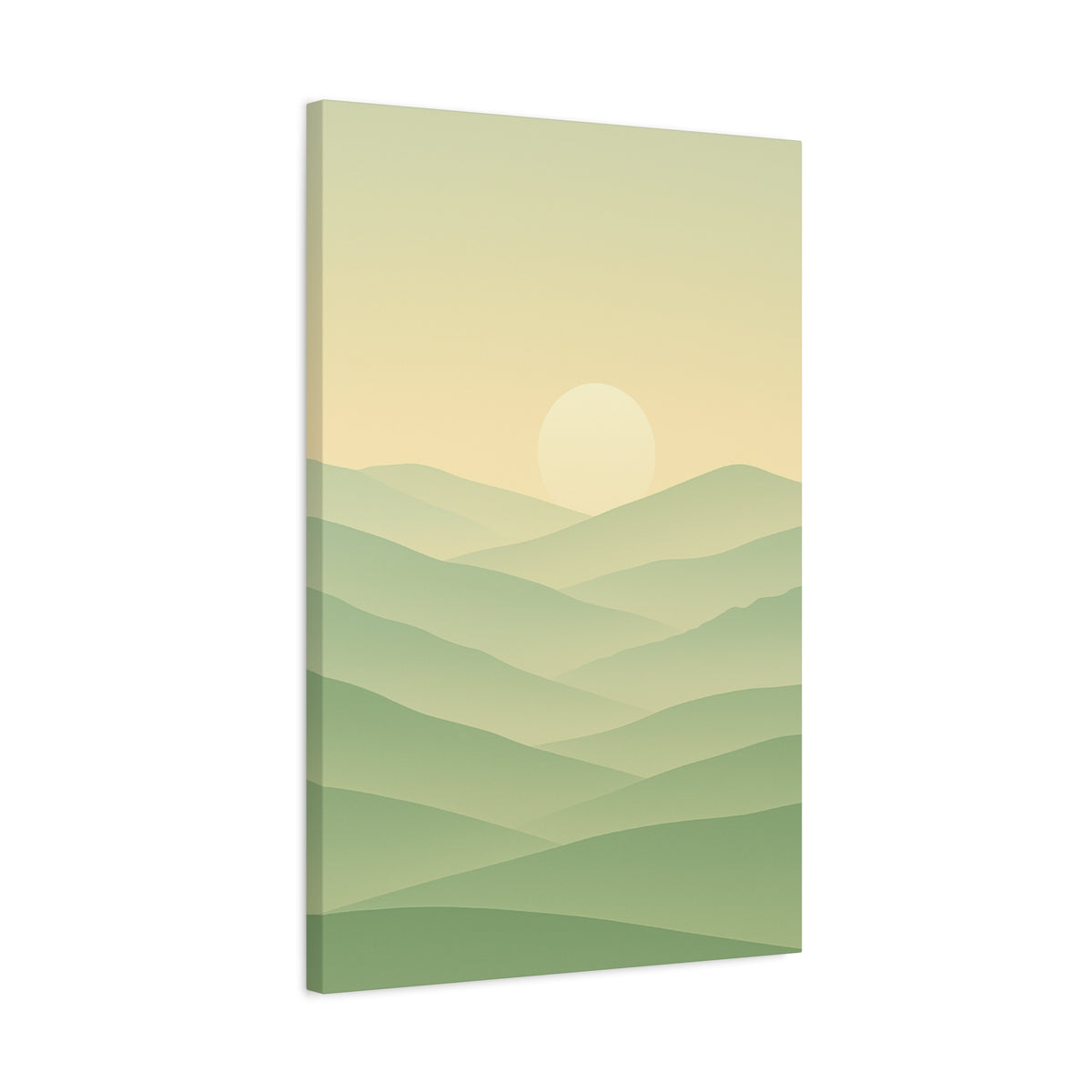 Matte Canvas, Stretched, 1.25" Sunset or Sunrise