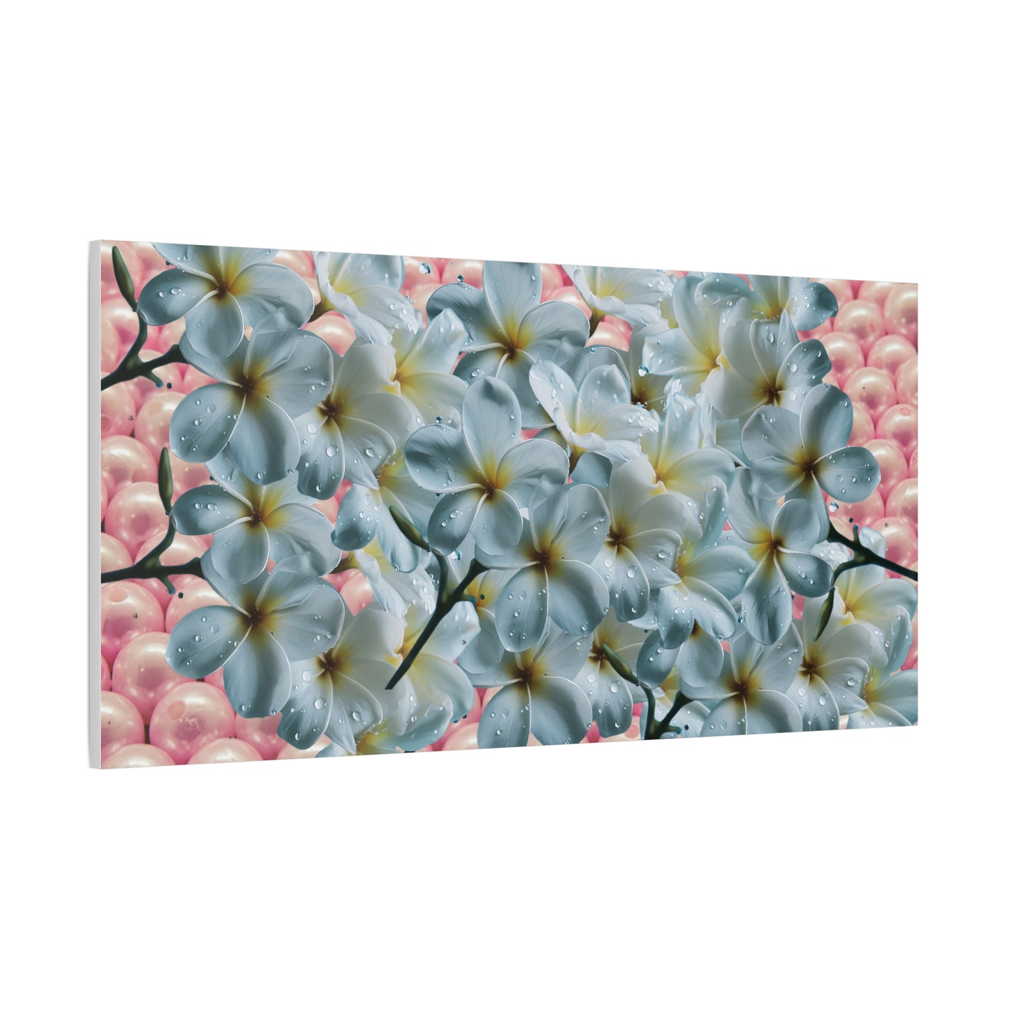 Floral Canvas Art Print - Elegant Home Decor, Botanical Wall Art, Gift for Her, Mother's Day Decoration, Vibrant Flower Artwork