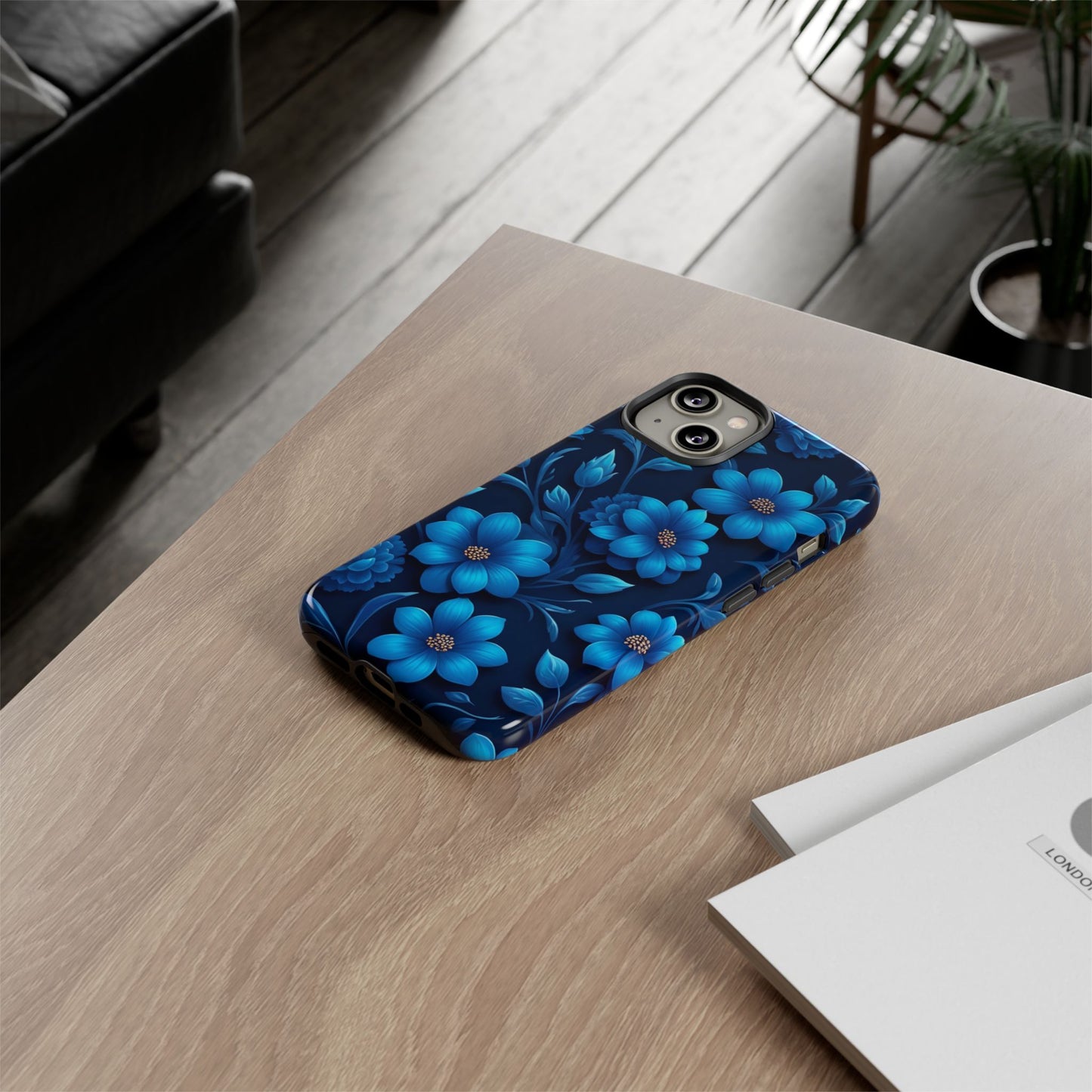 Tough Cases: Floral iPhone Case, Vibrant Phone Cover, Flower Patterned Case, Protective Floral Design, Spring Gift Idea