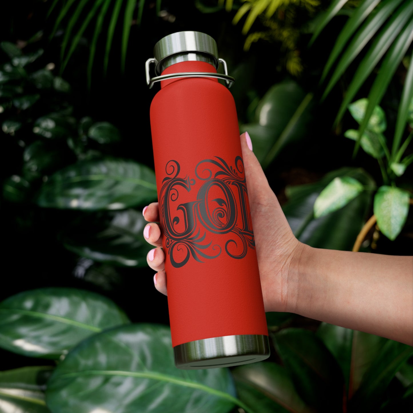 Stylish Insulated Water Bottle, Durable Travel Flask, Eco-Friendly Drinkware, Motivational Gift for All Occasions, Modern Design