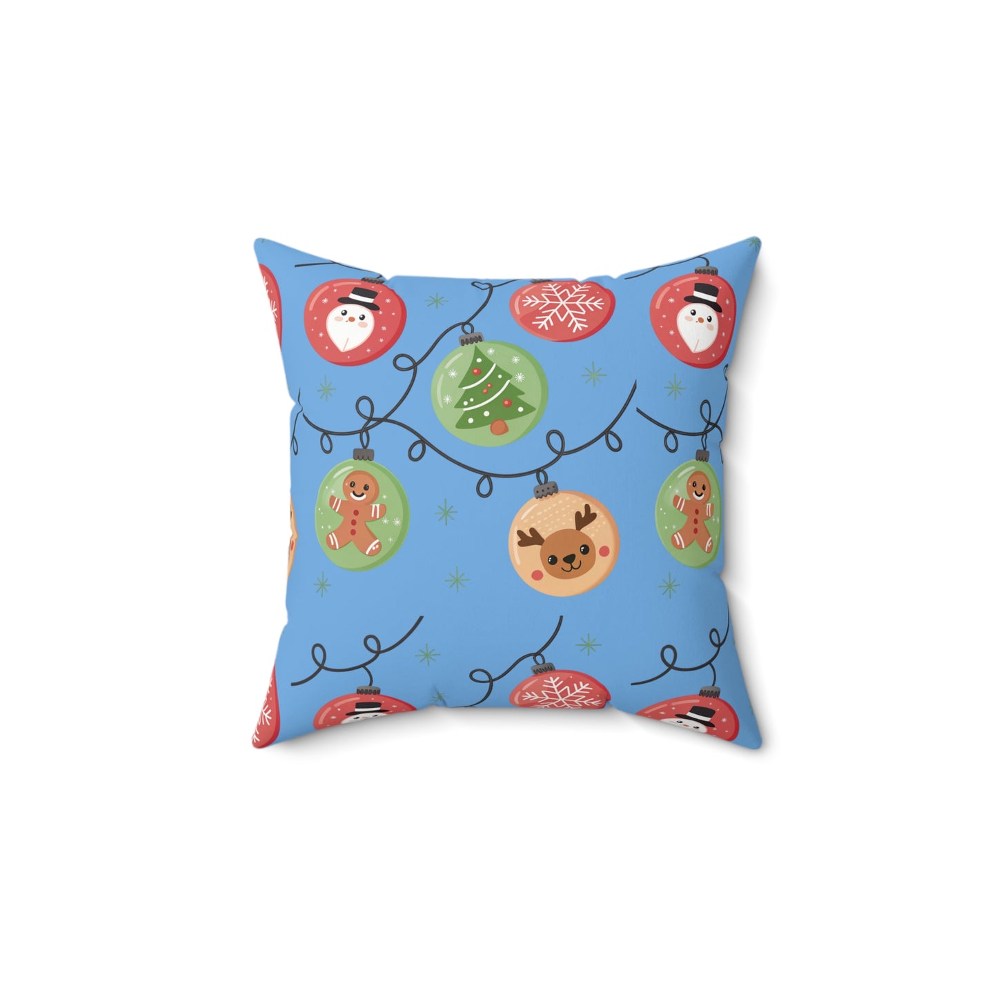 Festive Holiday Pillow, Seasonal Home Decor Cushion, Christmas Throw Pillow, Cute Decorative Accent, Cozy Winter Gift