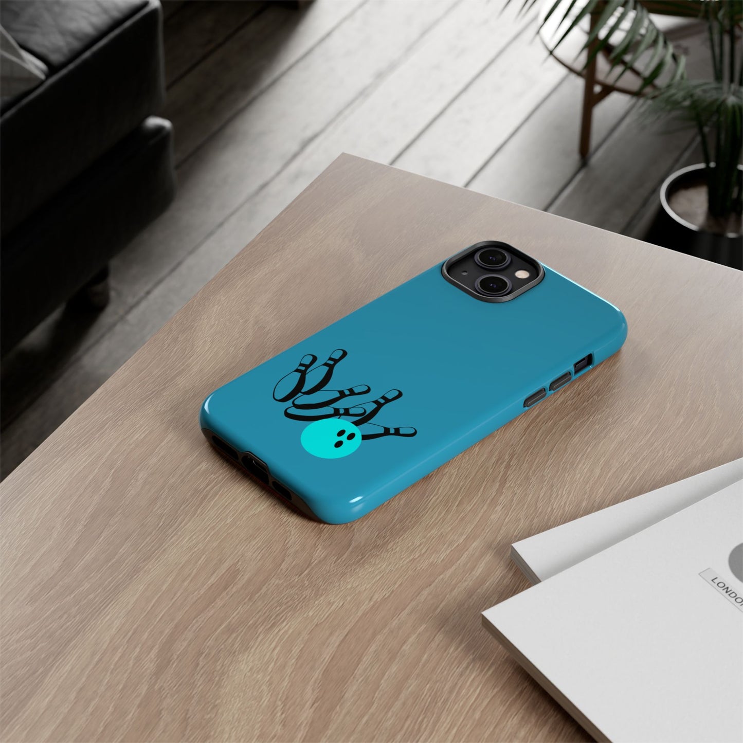 Bowling Phone Case, Tough Cases for Bowling Enthusiasts, Fun Gift for Bowlers, Unique Phone Accessory, Sports Themed Cases
