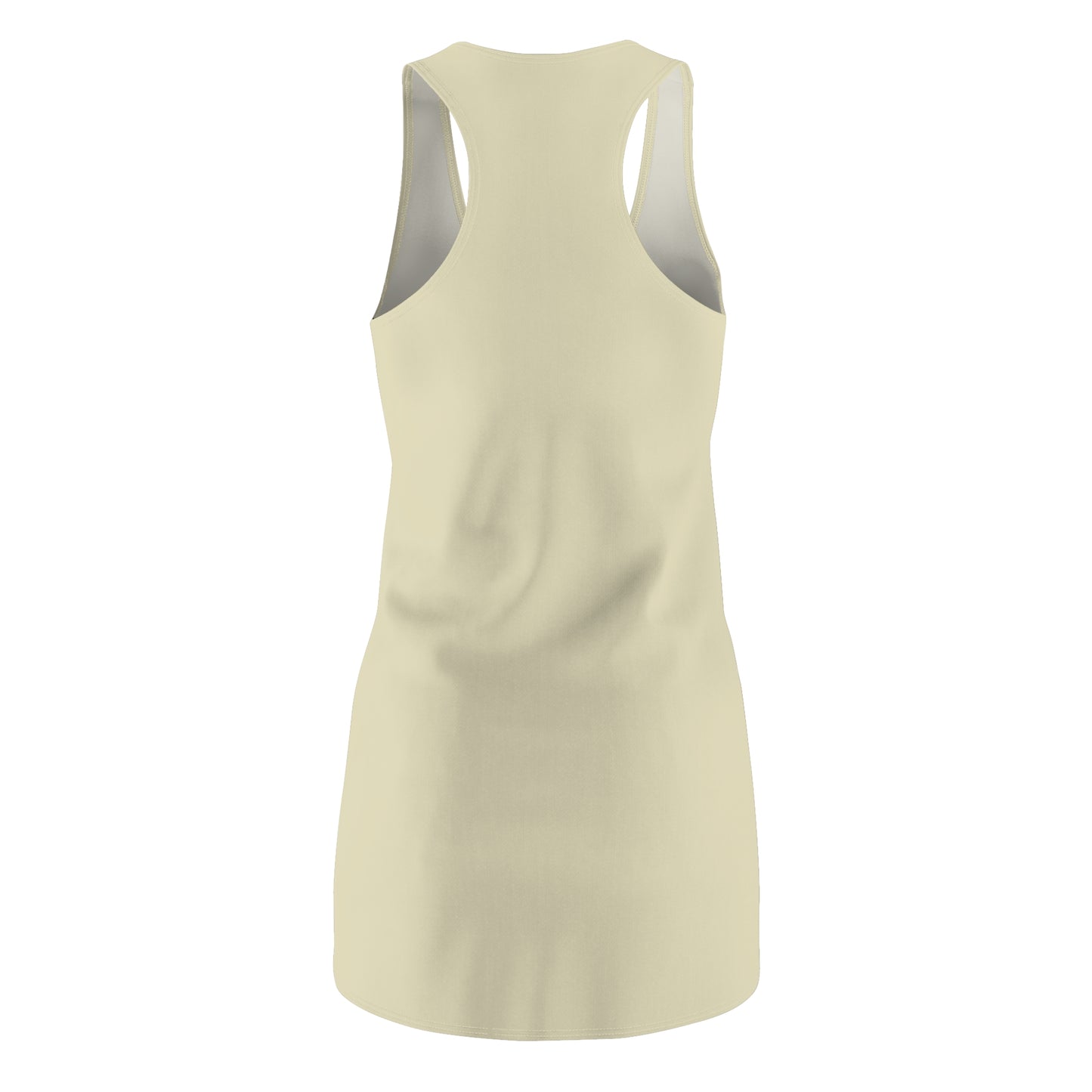 Nature-Inspired Women's Racerback Dress, Lightweight Summer Dress, Casual Outing Dress, Eco-Friendly Fashion, Gifts for Nature Lovers