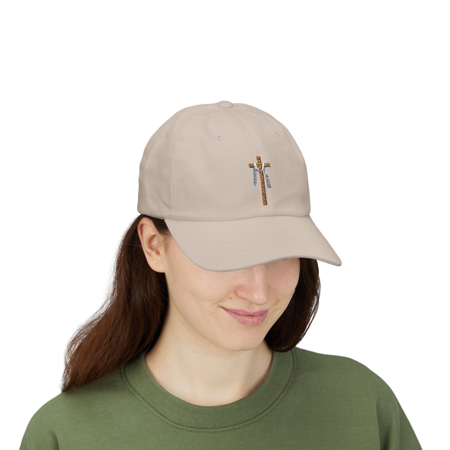 White Embroidered Classic Dad Cap - Casual Vintage Style, Perfect Gift for Father's Day, Summer Outings, Everyday Wear, Trendy Accessory