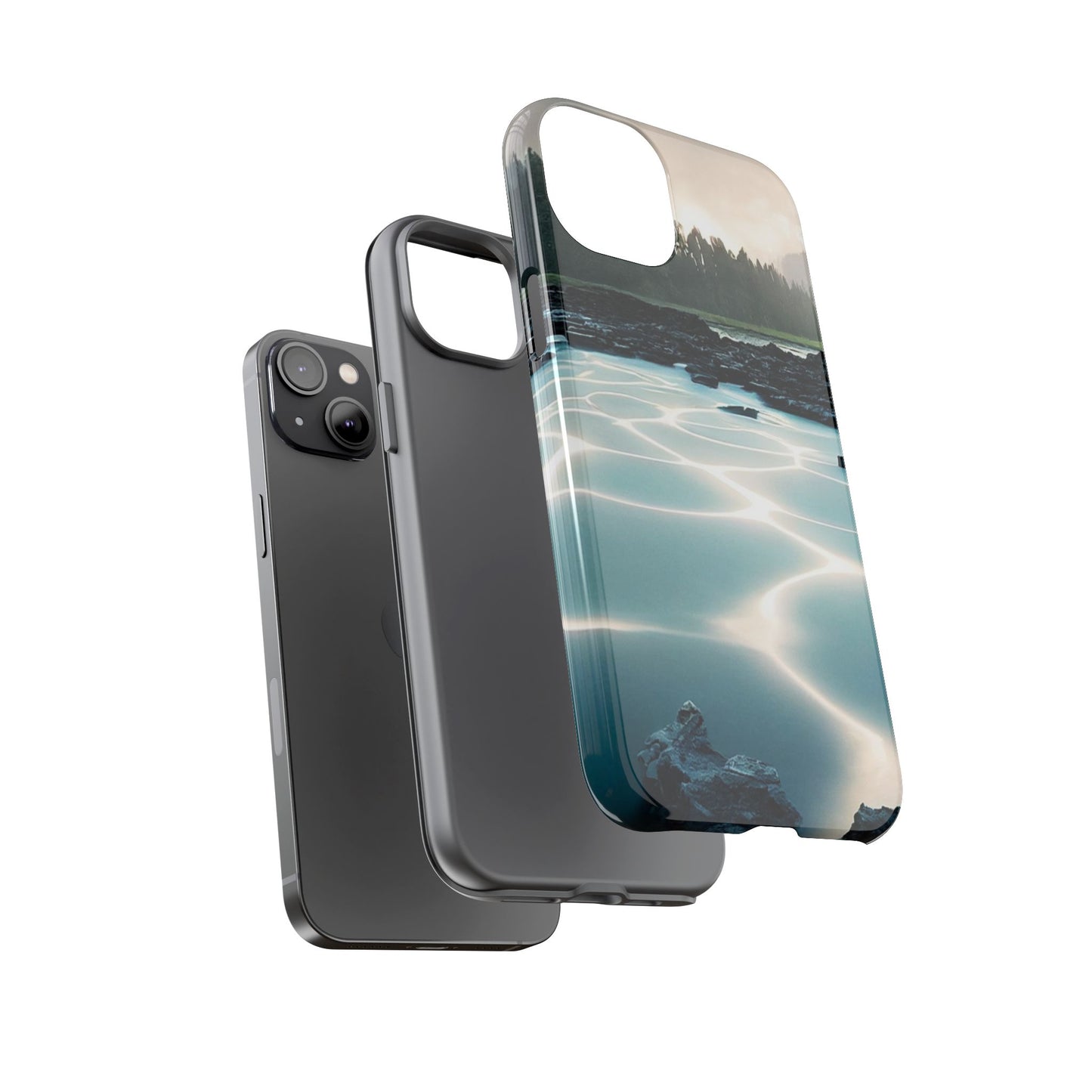 Nature-Inspired Phone Case, Tough Cases for Nature Lovers, Durable Phone Cover, Outdoor Vibe, Unique Gift for Travelers, Eco-Friendly Design