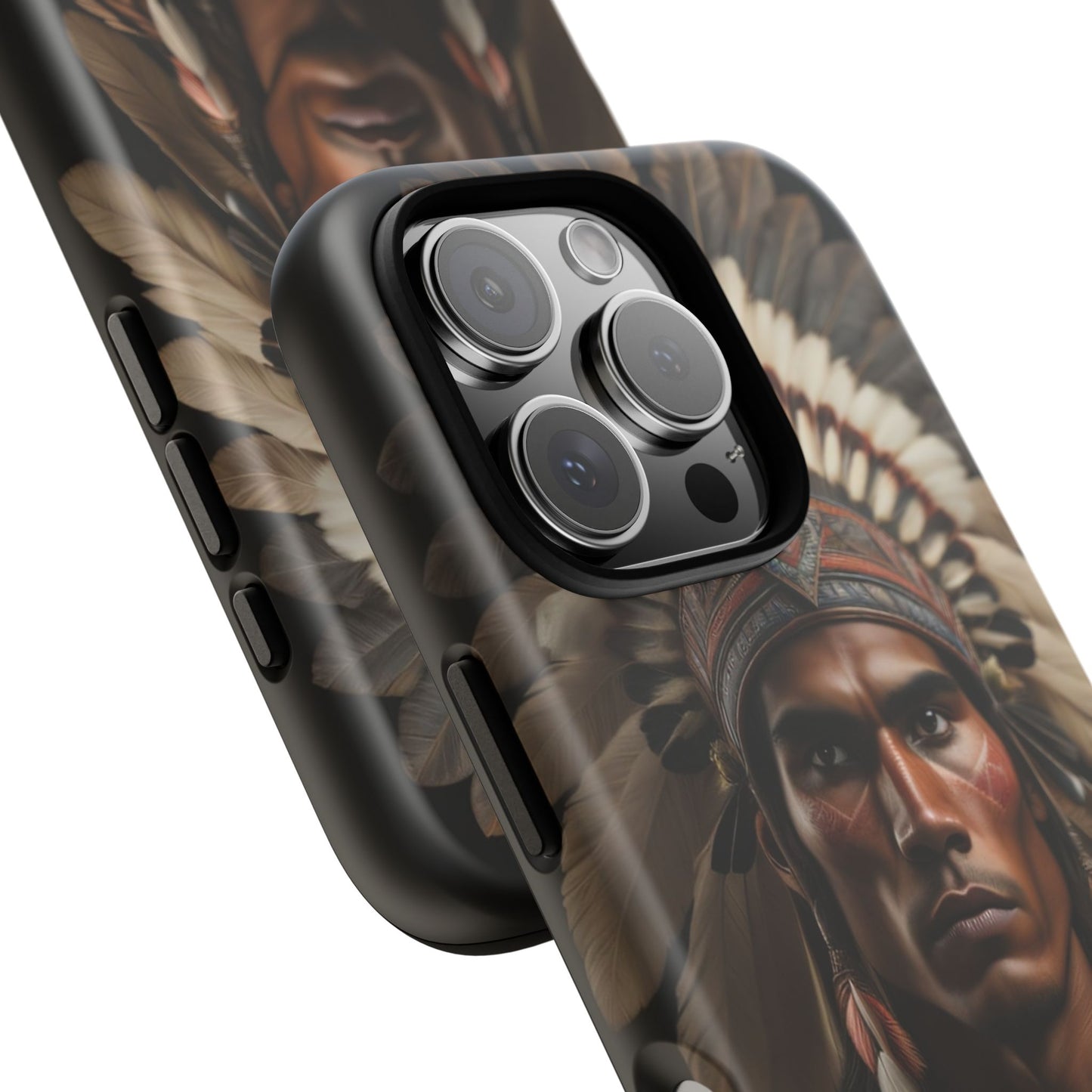 Native American Art Phone Case, Strong Culture Design, Unique Gift for Him or Her, Tough Cases, Customizable Protector, Tribal Style