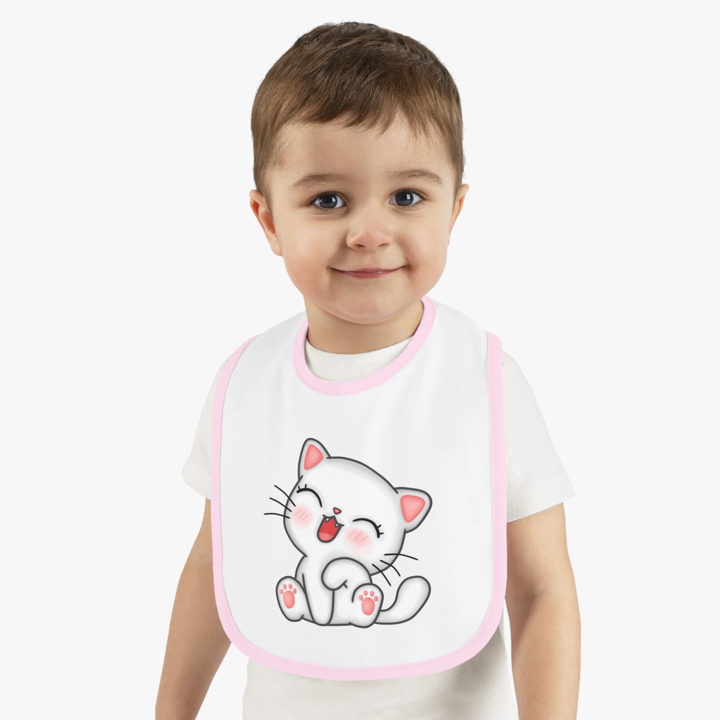 Cute Cat Baby Bib, Adorable Baby Accessories, Cat Lover Gift, Toddler Feeding Essential, Baby Shower Present, Fun Mealtime Gear