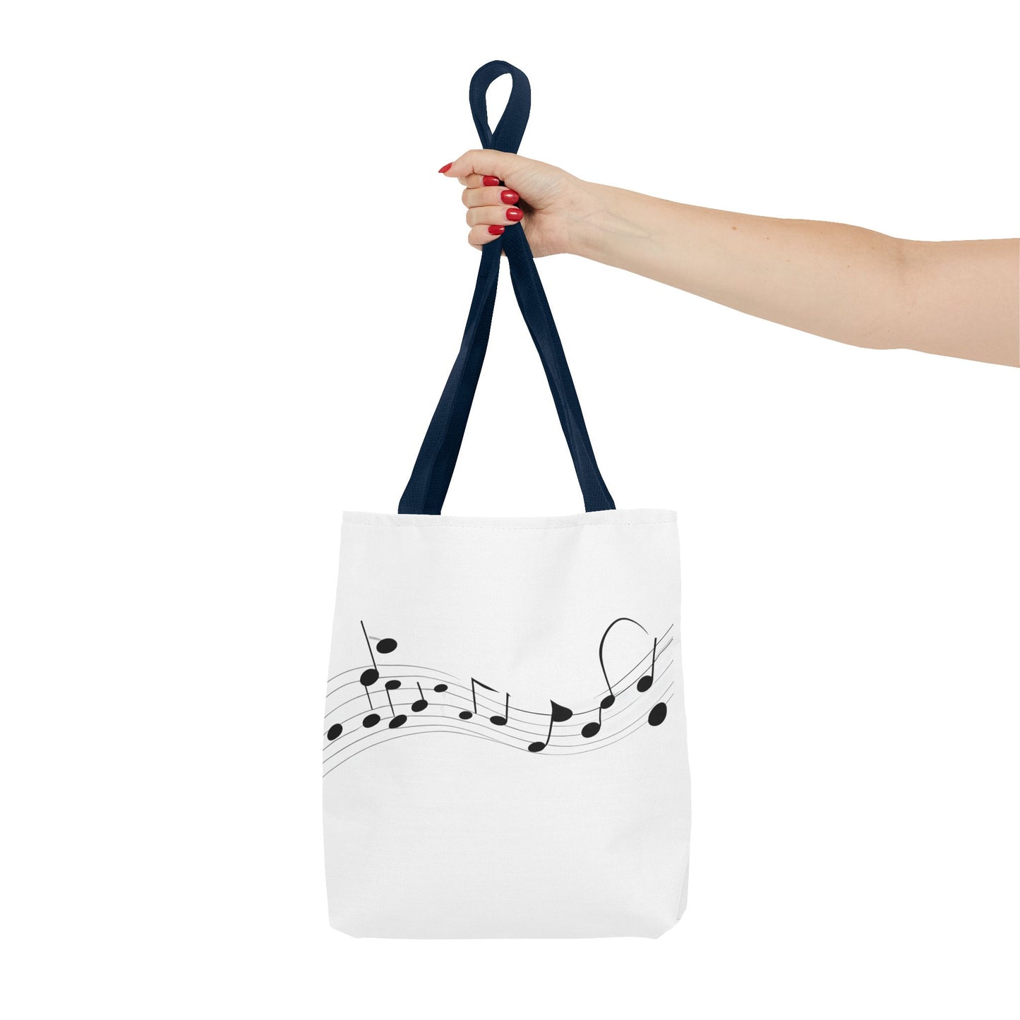 Musical Notes Tote Bag | Perfect for Music Lovers, Eco-Friendly Shopping
