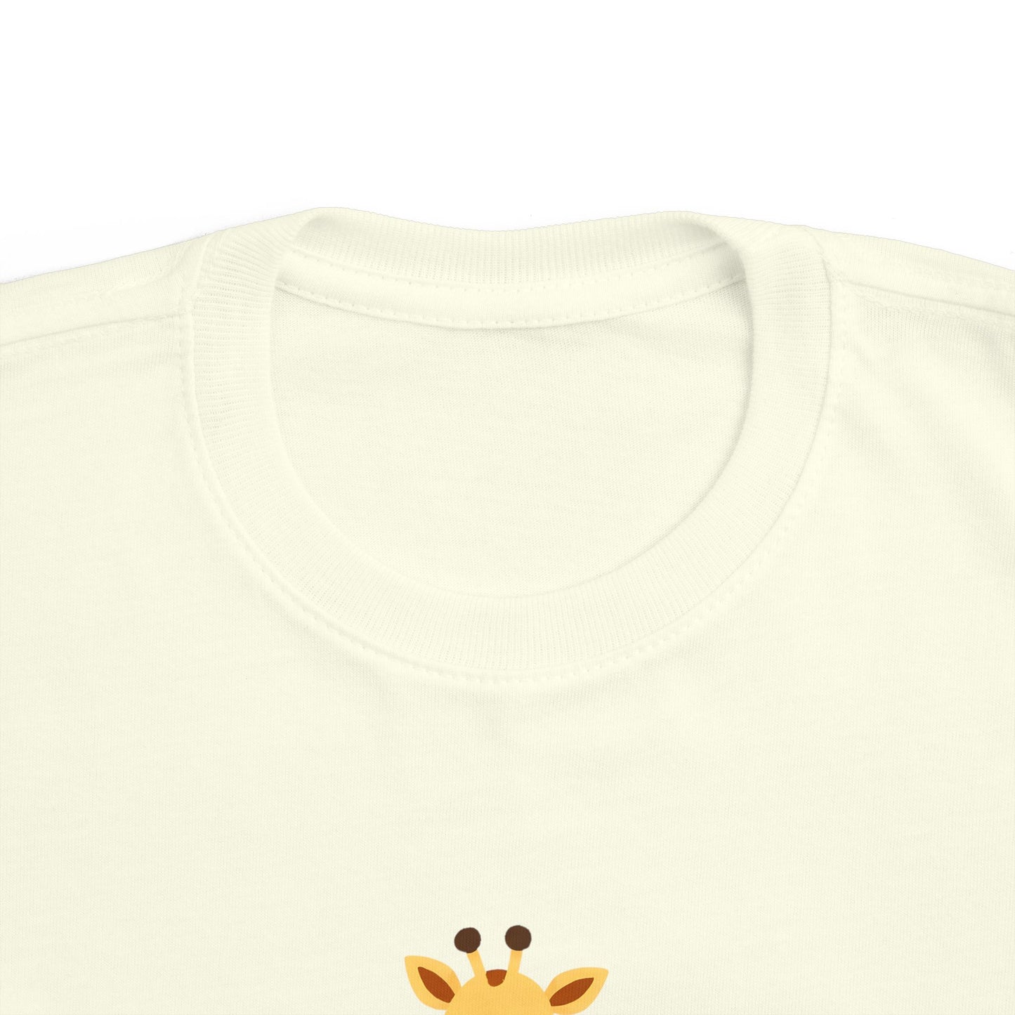 Cute Giraffe Toddler Tee, Perfect Gift for Kids, Birthday Item, Nursery Decor, Summer Outfit, Animal Lover's Shirt