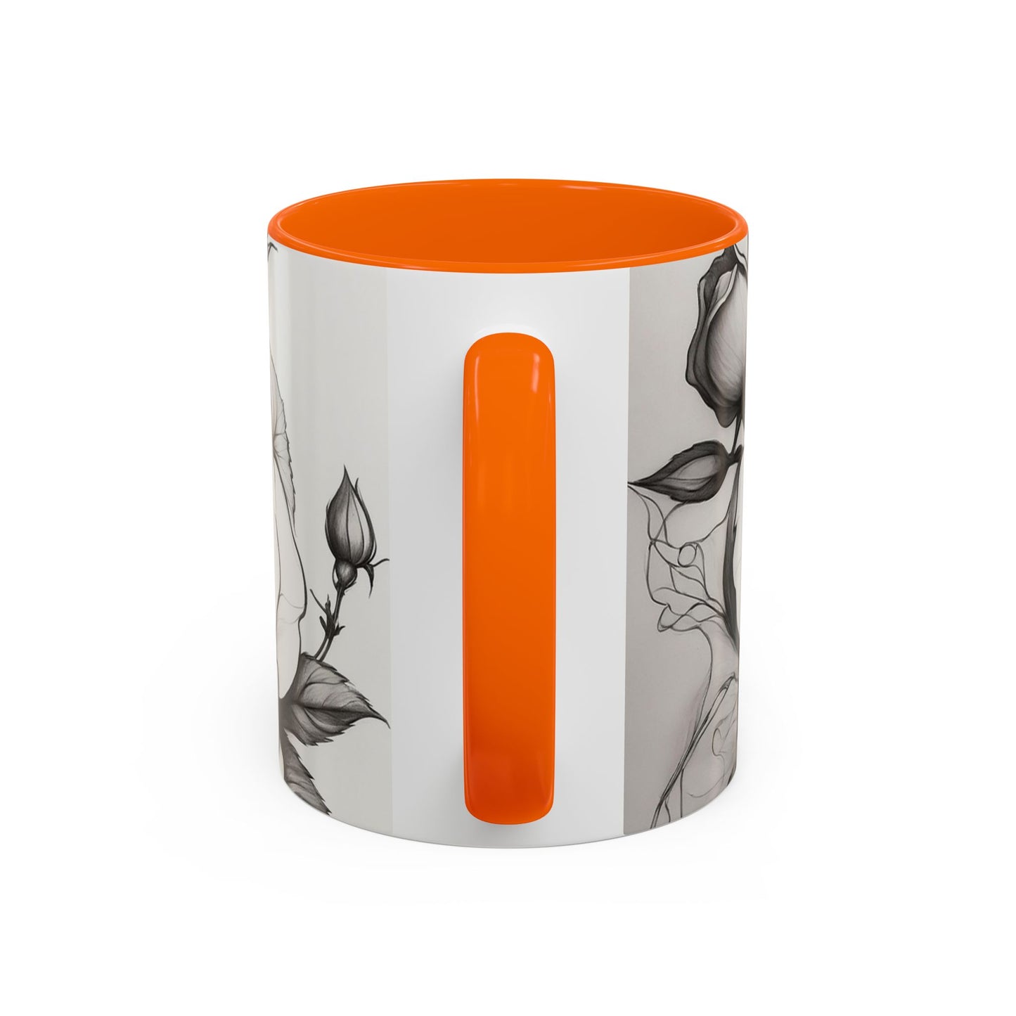 Elegant Floral Coffee Mug - Perfect Gift for Flower Lovers, Mother's Day, Birthdays, Home Decor, Office Use