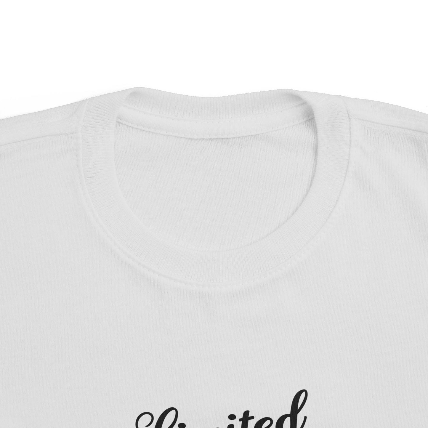 Limited Edition Toddler Tee, Cute Kids Shirt, Children's Fashion, Baby Gift, Toddler Apparel, Playful Clothing, Special Occasion Wear