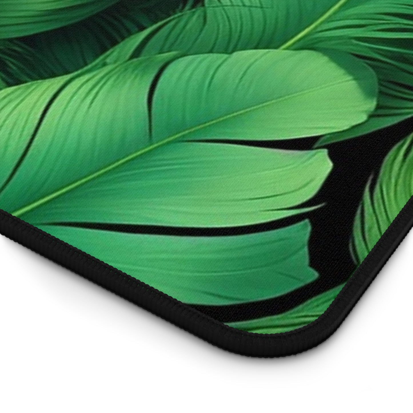 Tropical Leaf Desk Mat - Office Decor, Gaming Mouse Pad, Home Office Accessories, Nature Inspired Gift, Greenery Desk Decor