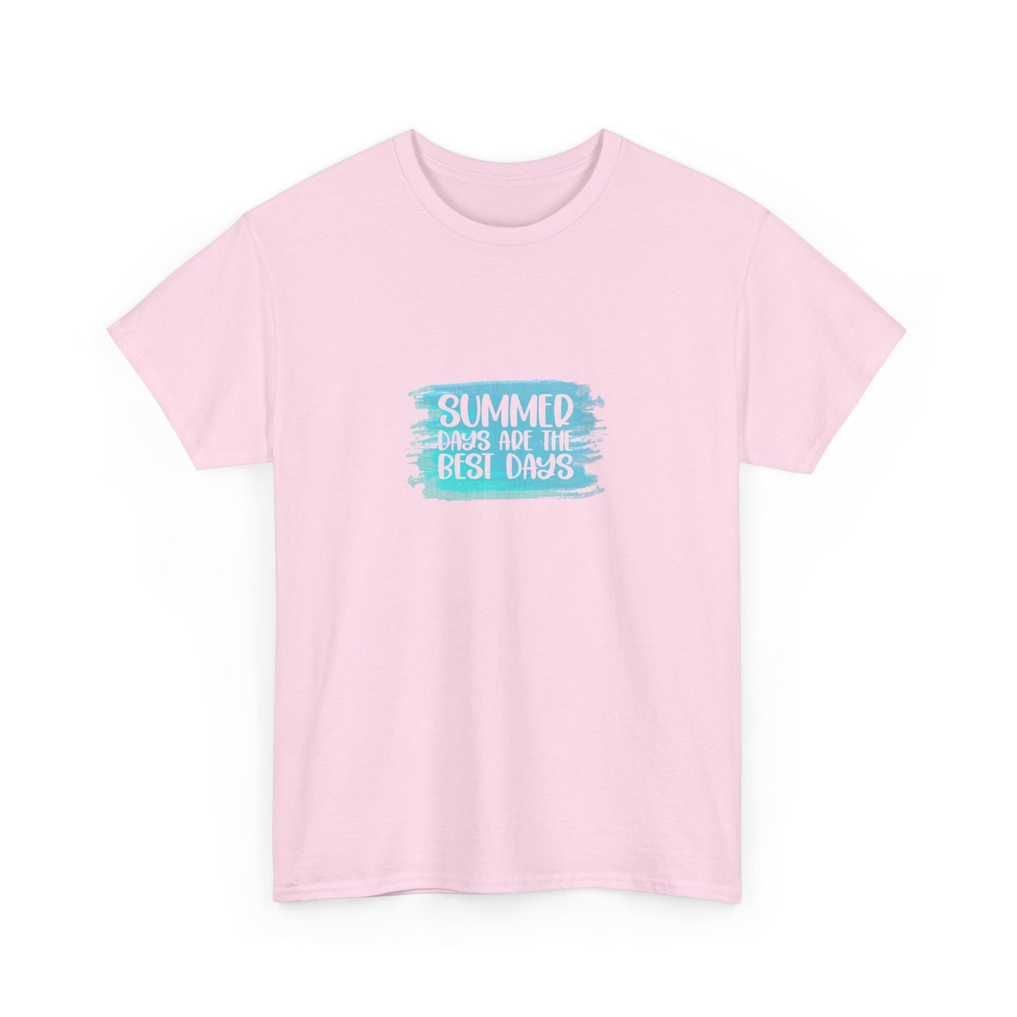 Summer Vibes Unisex Heavy Cotton Tee, Casual Wear, Graphic Tee, Gift for Friends, Festival Clothing, Summer Celebration