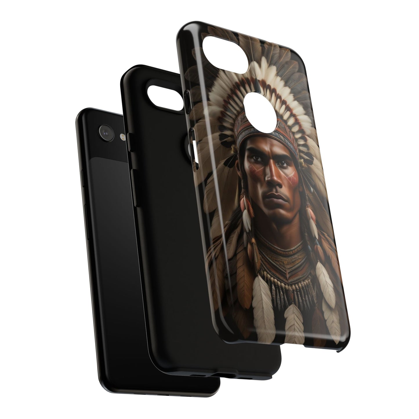 Native American Art Phone Case, Strong Culture Design, Unique Gift for Him or Her, Tough Cases, Customizable Protector, Tribal Style