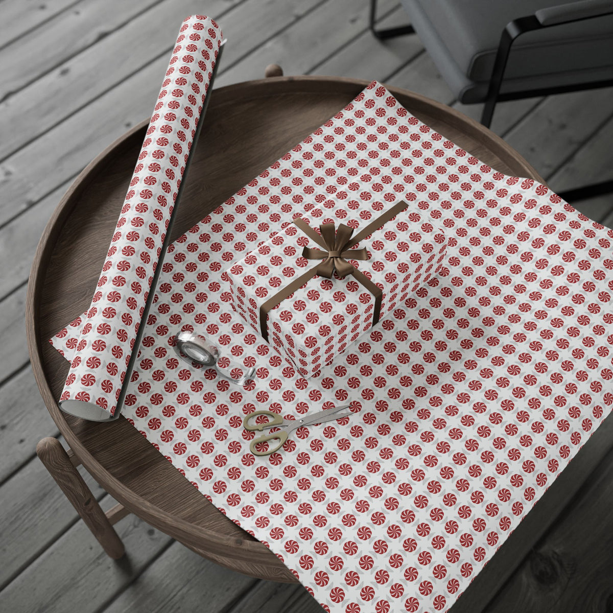 Candy Christmas Festive Wrapping Paper for All Occasions