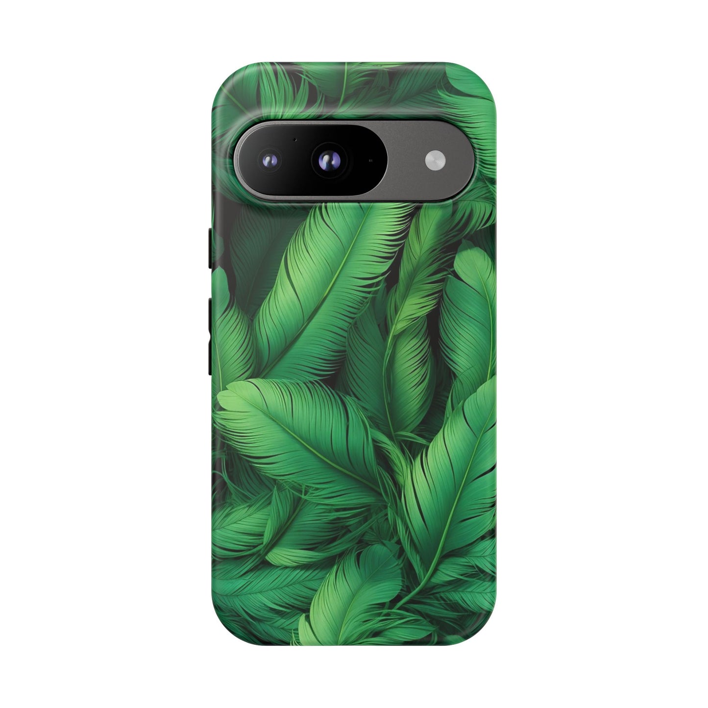 Tough Cases - Tropical Leaf Phone Case, Nature-inspired, Phone Accessory, Gift for Her, Jungle Theme, Eco-Friendly