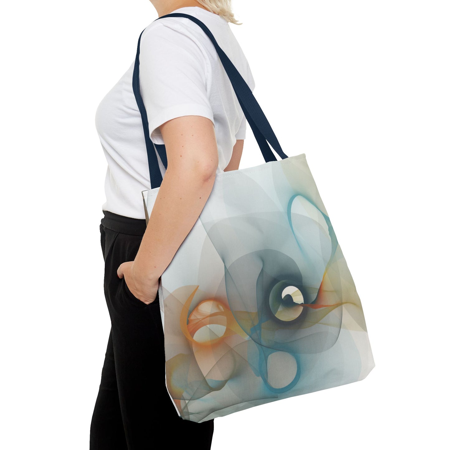 Stylish Abstract Tote Bag, Art-Inspired Bag, Perfect for Everyday Use, Trendy