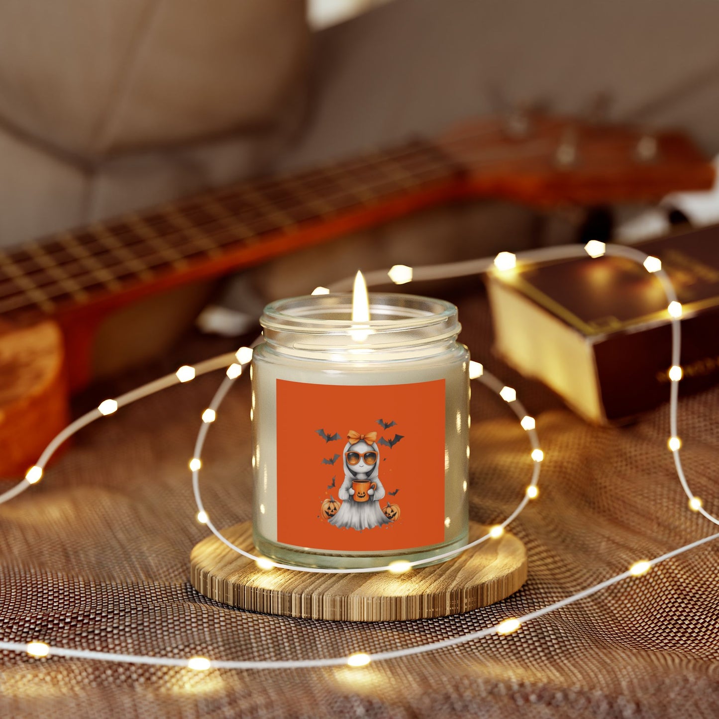 Halloween-Themed Scented Candles, Fall Decor, Aromatherapy Gifts, Cozy Home Accents, Spooky Candle Vibes